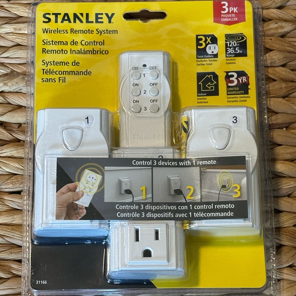 Stanley Wireless Remote System in White